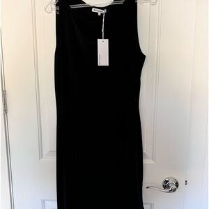 Reformation midi dress size large ,meterial is tencel and spandex,like new